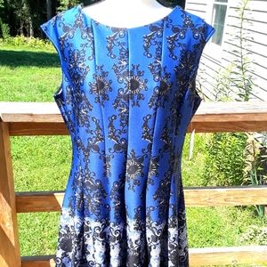 Danny & Nicole Fit and Flare Dress